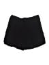 Lush 100% Cotton Solid Black Shorts Size L - photo 1