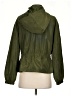 New Look 100% Polyester Solid Green Windbreaker Size S - photo 2