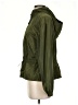 New Look 100% Polyester Solid Green Windbreaker Size S - photo 5