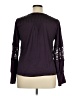 Tiny 100% Cotton Purple Long Sleeve Blouse Size XL - photo 2