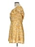 Speechless Yellow Casual Dress Size L - photo 5