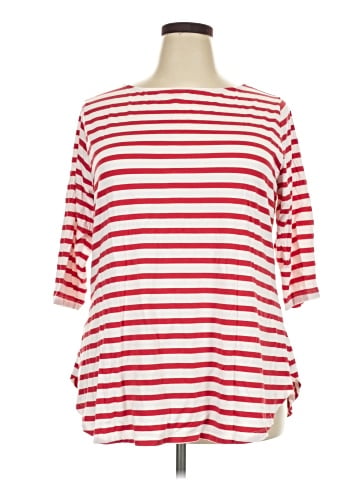 Ava & Viv 3/4 Sleeve Top (view 1)