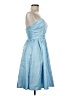 Unbranded 100% Polyester Blue Cocktail Dress Size 9 - photo 4