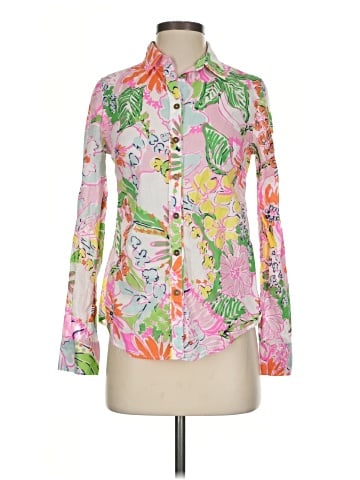 Lilly Pulitzer For Target Long Sleeve Blouse (view 1)