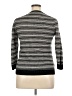 J.Crew Factory Store 100% Cotton Stripes Gray Pullover Sweater Size XL - photo 2