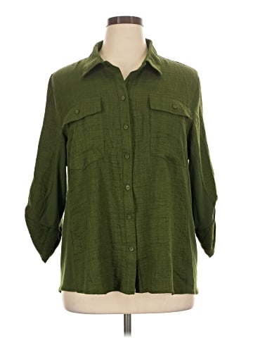 Ci Sono 3/4 Sleeve Blouse (view 1)