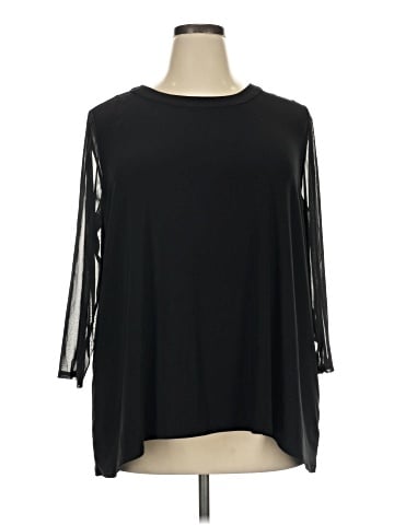 Anne Klein 3/4 Sleeve Top (view 1)
