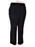 Boutique + 100% Polyester Black Dress Pants Size 22 Plus - photo 1