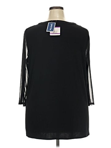 Anne Klein 3/4 Sleeve Top (view 2)