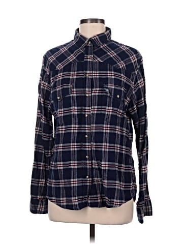 Jachs Girlfriend Long Sleeve Button-Down Shirt (view 1)