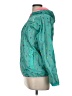 Lands' End 100% Polyester Print Green Windbreaker Size L - photo 5