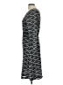 ECI Argyle Black Gray Casual Dress Size 12 - photo 5