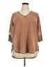 Jane and Delancey Brown Pullover Sweater Size 2X - photo 1