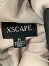 Xscape Metallic Silver Cocktail Dress Size 6 - photo 4
