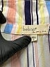 Bebop 100% Polyester Stripes Tan Casual Dress Size S - photo 7