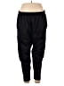 Under Armour 100% Polyester Solid Black Track Pants Size XXL - photo 1
