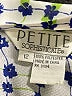 Petite Sophisticate 100% Polyester Print Ivory Long Sleeve Blouse Size 12 - photo 7