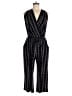 Kaileigh Chevron-herringbone Black Jumpsuit Size M (estimated) - photo 1