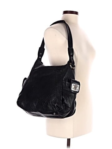 B Makowsky Leather Shoulder Bag (view 2)