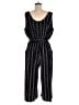 Kaileigh Chevron-herringbone Black Jumpsuit Size M (estimated) - photo 2