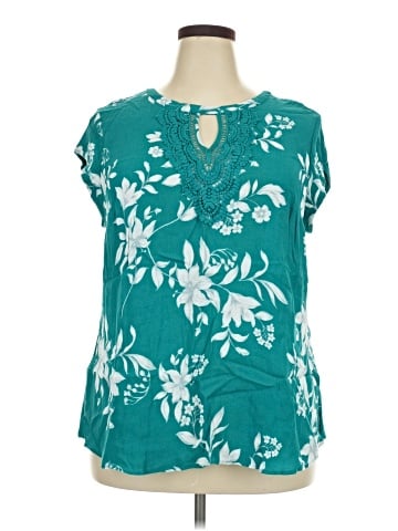Daniel Rainn Short Sleeve Blouse (view 1)
