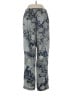 J.Crew Collection 100% Polyester Paisley Blue Casual Pants Size 0 - photo 2