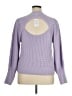 Treasure & Bond Solid Purple Pullover Sweater Size XL - photo 2