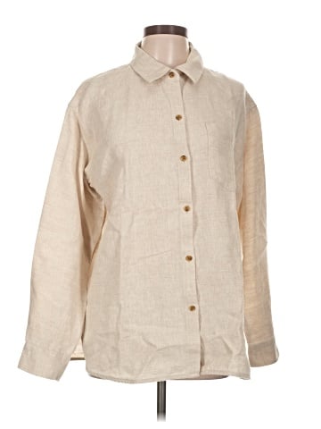 Athleta Long Sleeve Button-Down Shirt (view 1)