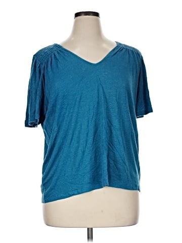 Ann Taylor Short Sleeve Top (view 1)
