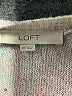 Ann Taylor LOFT Tweed Silver Pullover Sweater Size XS - photo 7