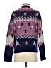 Johnny Was Stars Purple Wool Cardigan Size S - photo 2