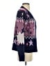 Johnny Was Stars Purple Wool Cardigan Size S - photo 4