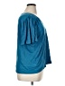 Ann Taylor 100% Linen Teal Short Sleeve Top Size XL - photo 4