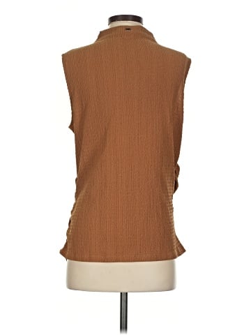 Calvin Klein Sleeveless Button-Down Shirt (view 2)