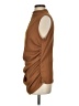 Calvin Klein Brown Sleeveless Button-Down Shirt Size S (estimated) - photo 5