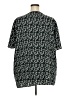 BLOOMCHIC Black Short Sleeve Top Size 26 - photo 2