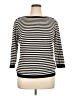 Ann Taylor Factory Stripes Black Pullover Sweater Size XL - photo 1