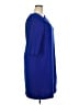 Calvin Klein Solid Blue Casual Dress Size 18 - photo 4