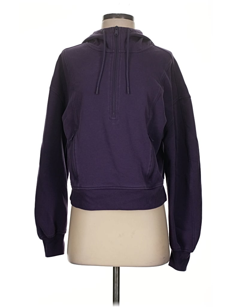 Pre-owned Active By Old Navy Pullover Hoodie In Purple