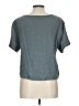 Lulus Gray Short Sleeve Top Size L - photo 2