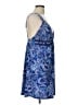 Unbranded Paisley Blue Cocktail Dress Size L - photo 4