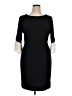 DKNY Color Block Black Cocktail Dress Size 14 - photo 1