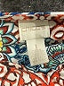 Chico's Print Blue 3/4 Sleeve Blouse Size M - photo 7