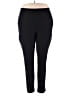 Kim Rogers Solid Black Active Pants Size 20 - photo 1