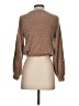 Altar'd State 100% Polyester Metallic Brown Pullover Sweater Size XS - photo 2