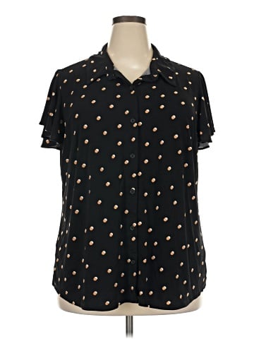 Adrianna Papell Short Sleeve Blouse (view 1)