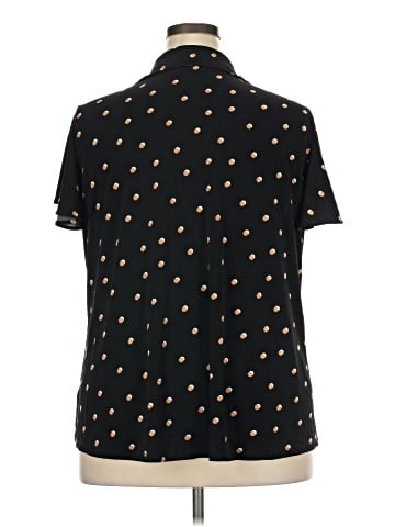Adrianna Papell Short Sleeve Blouse (view 2)
