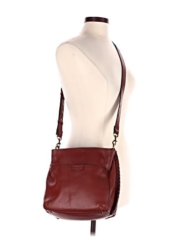 American Leather Co Leather Crossbody Bag (view 2)
