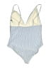 J.Crew Stripes Blue One Piece Swimsuit Size 12 - photo 2