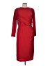 Alexia Admor Solid Red Cocktail Dress Size L - photo 1